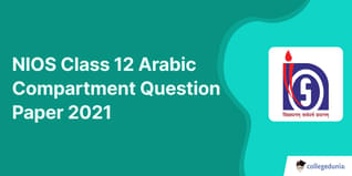 NIOS Class 12 Arabic Compartment Question Paper 2021 with Answer Key